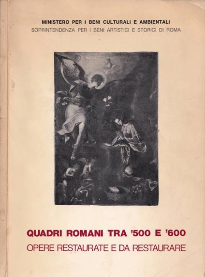 Quadri romani tra '500 e '600 - Claudio Strinati - copertina