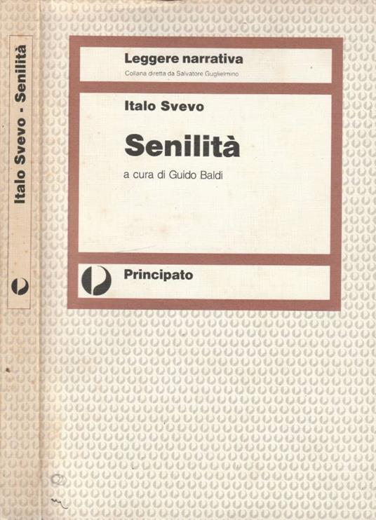 Senilità - Italo Svevo - copertina
