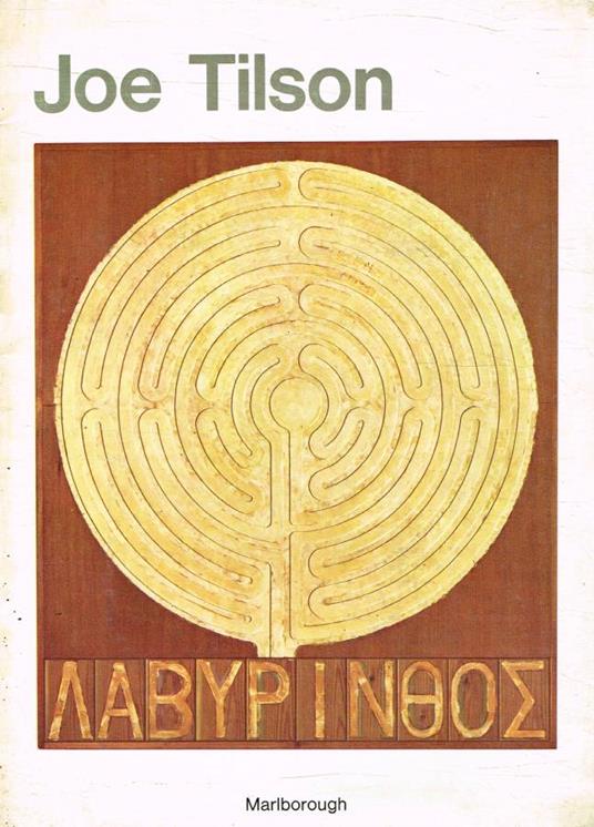 Joe Tilson - Joe Tilson - copertina