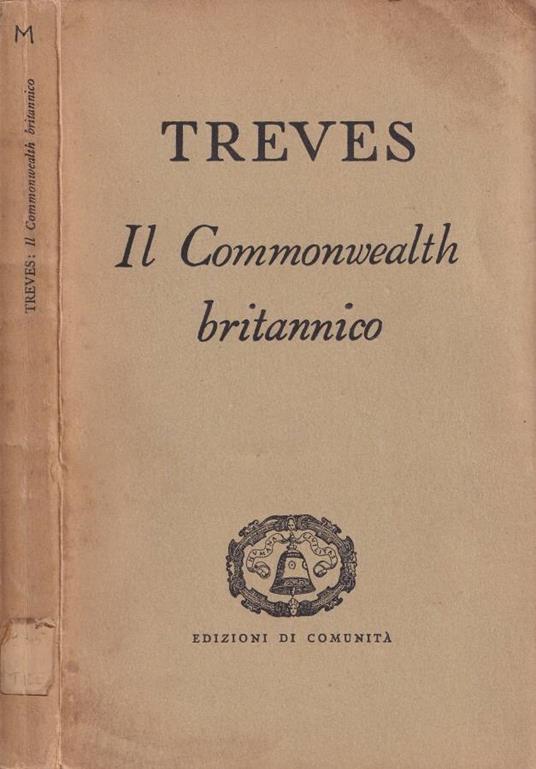 Il Commonwealth britannico - Giuseppino Treves - copertina