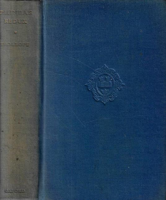 Phineas Redux - Anthony Trollope - copertina