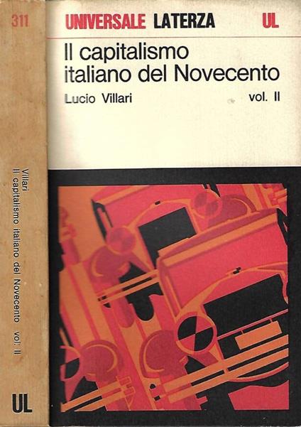 Il capitalismo italiano del novecento - Lucio Villari - copertina