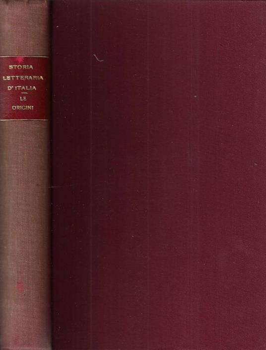 Le origini - Antonio Viscardi - copertina