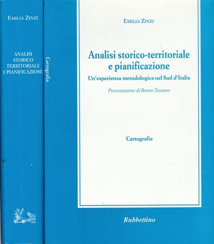 Analisi storico-territoriale e pianificazione - Emilia Zinzi - copertina