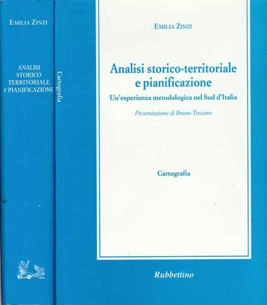 Analisi storico-territoriale e pianificazione - Emilia Zinzi - copertina