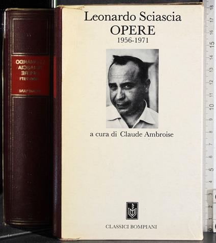 Opere 1956-1971 - Leonardo Sciascia - copertina