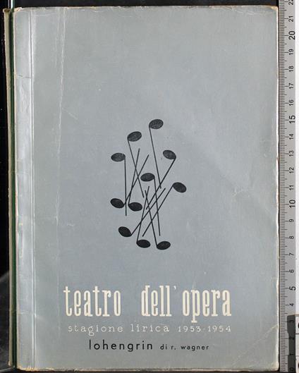 Teatro dell'opera - Richard Wagner - copertina