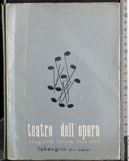 Teatro dell'opera - Richard Wagner - copertina
