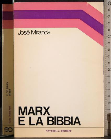 Marx e la Bibbia - copertina