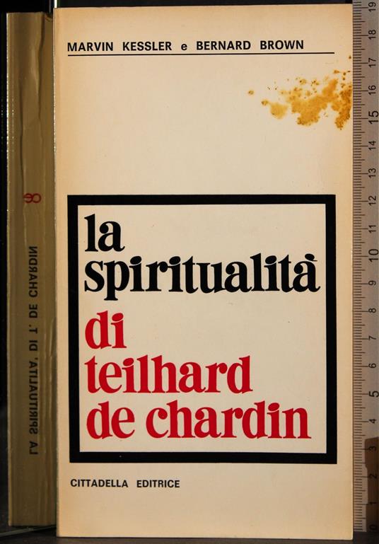 spiritualità di Teilhard de Chardin - copertina