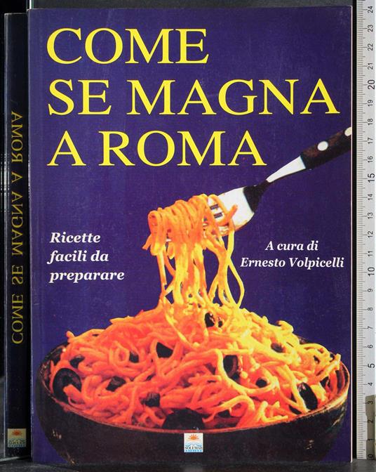 Come se magna a Roma - copertina