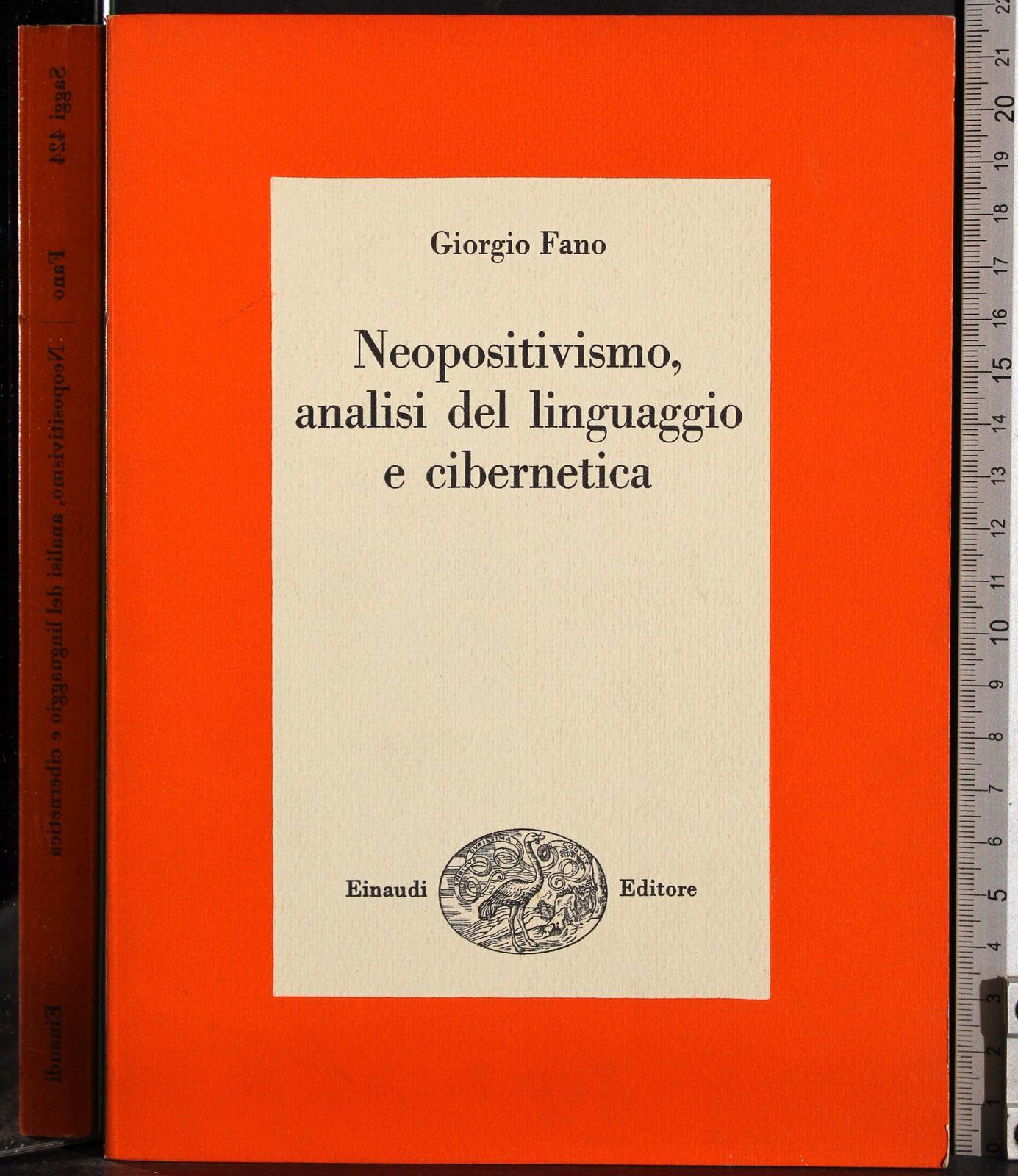 Neopositivismo, analisi del linguaggio e cibernetica