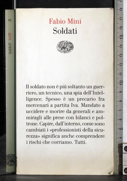 Soldati - Fabio Mini - copertina