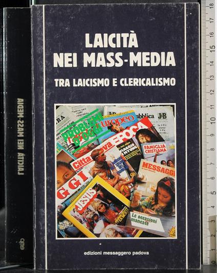 La Laicità nei mass-media - copertina