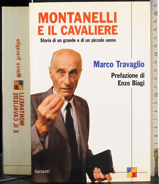 Montanelli e il cavaliere - Marco Travaglio - copertina