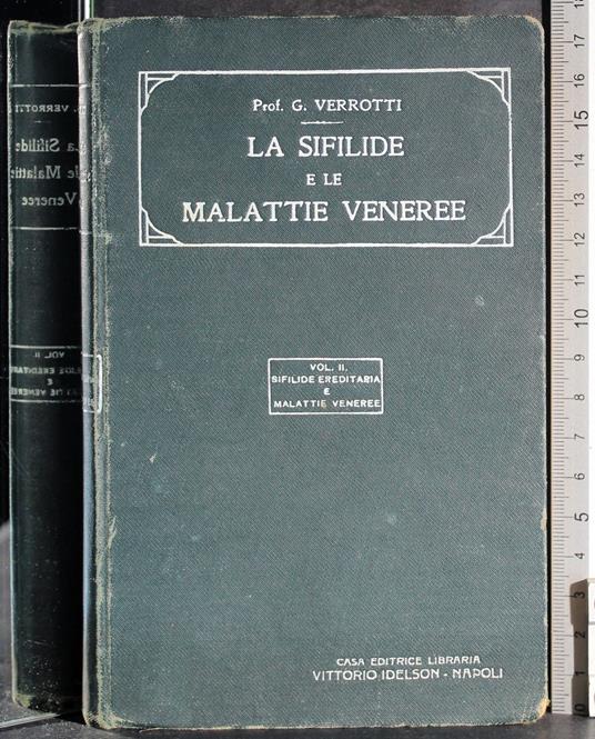 sifilide e le malattie veneree. Vol 2 - copertina