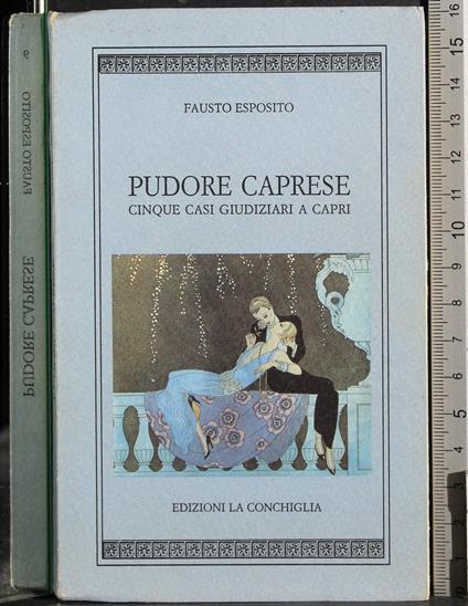 Pudore caprese - Fausto Esposito - copertina