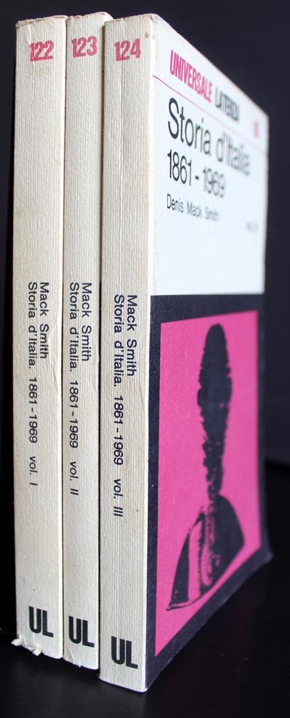 Storia d'Italia 1861-1969. 3 Volumi - Denis Mack Smith - copertina