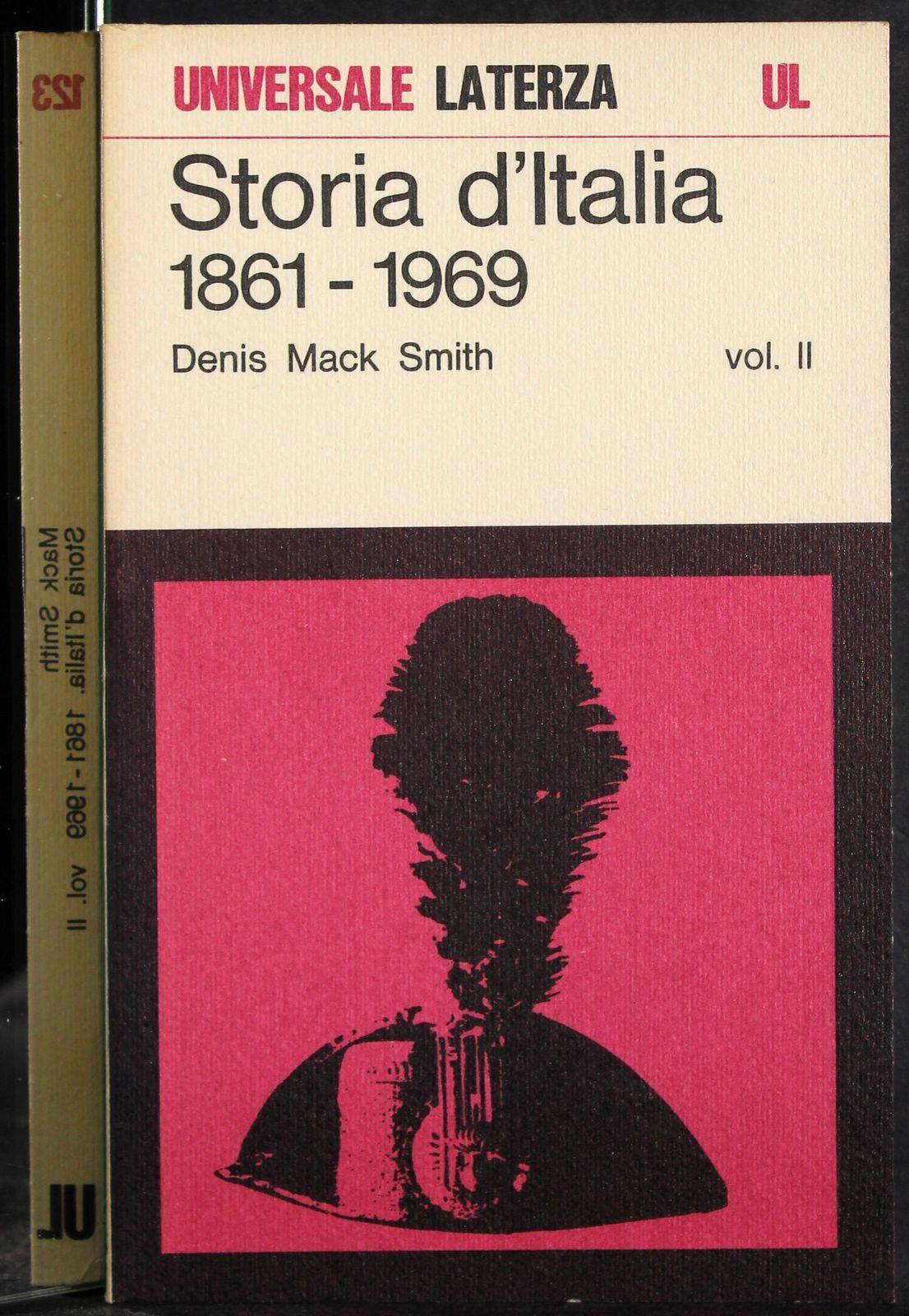 Storia d'Italia 1861-1969. 3 Volumi