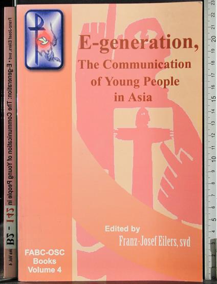 E-generation, The communication of young people Asia - copertina