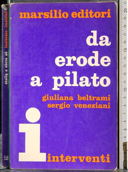 Da erode a pilato - copertina