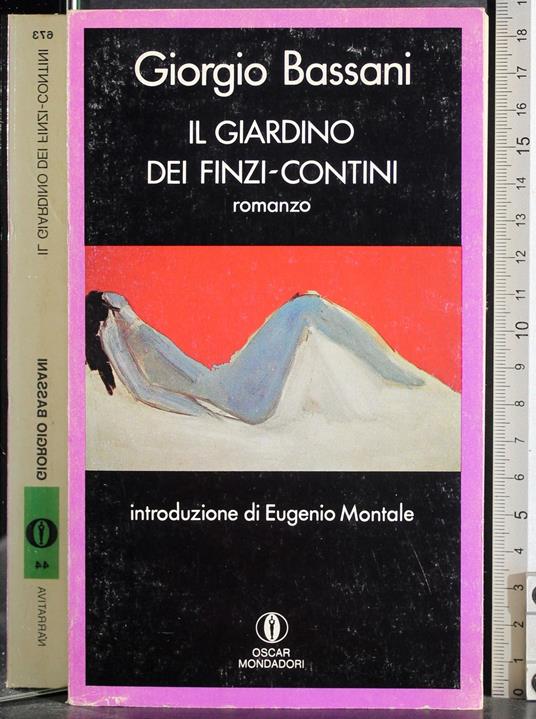 Il giardino dei Finzi-Contini - Giorgio Bassani - copertina