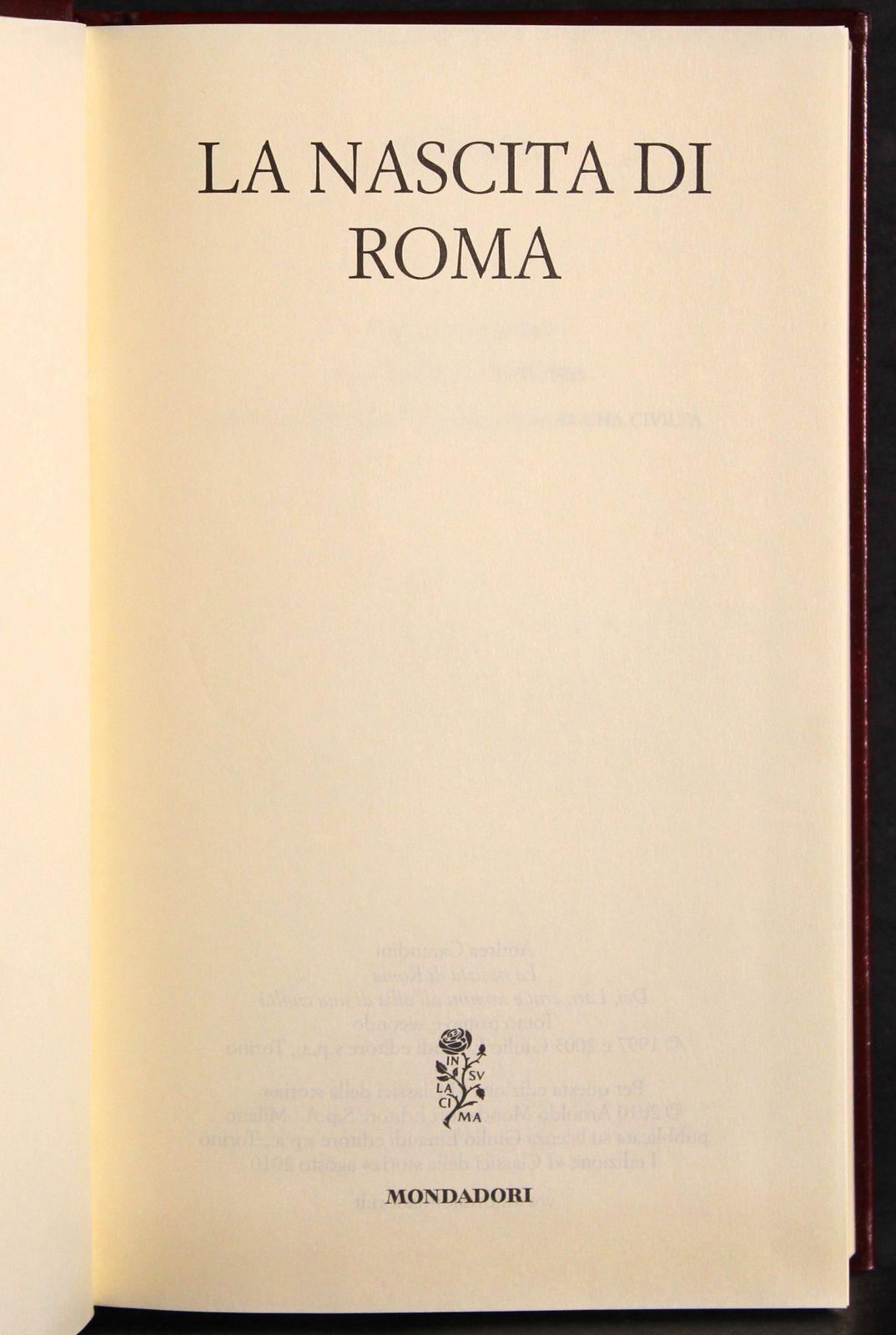 nascita di Roma