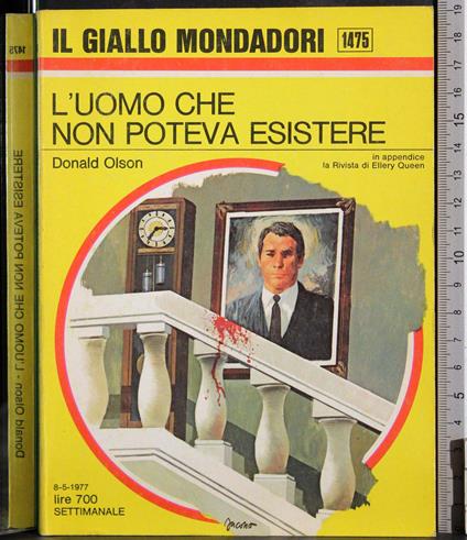 L' uomo che non poteva esistere - Donald Olson - copertina