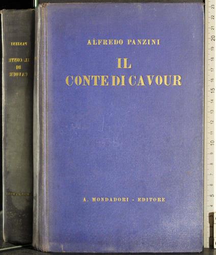 Il conte di cavour - Alfredo Panzini - copertina