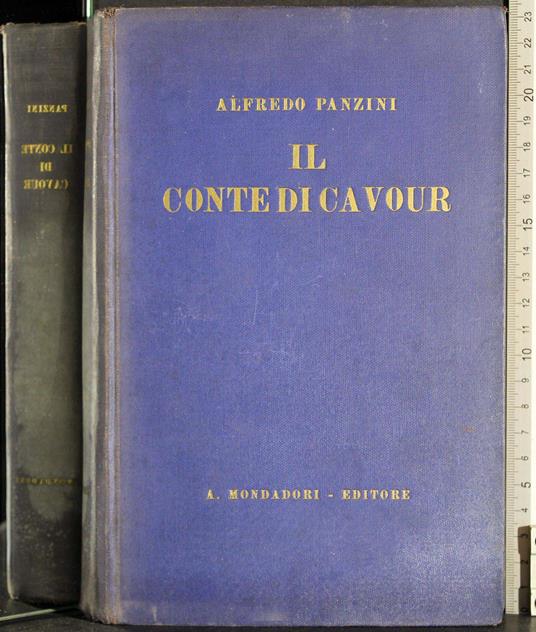 Il conte di cavour - Alfredo Panzini - copertina