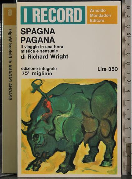 Spagna pagana - Richard Wright - copertina