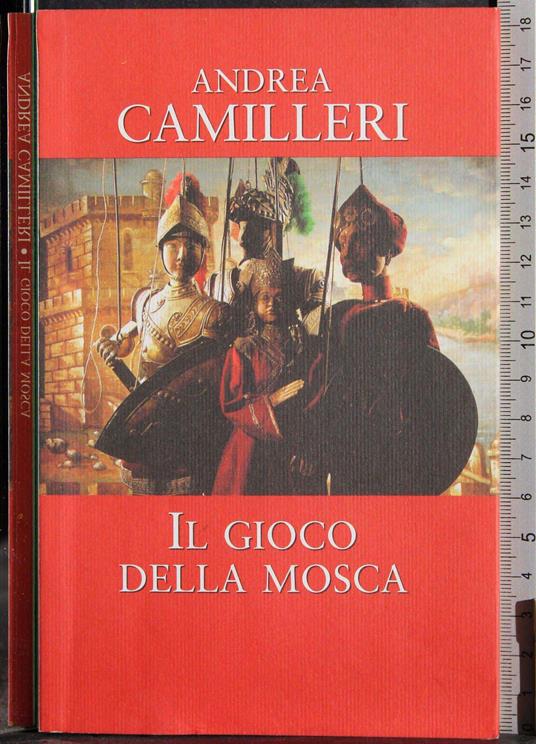 Il gioco della mosca - Andrea Camilleri - copertina