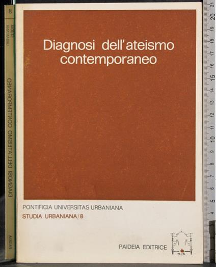Diagnosi dell'ateismo contemporaneo - copertina