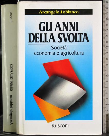 Gli anni della svolta - copertina