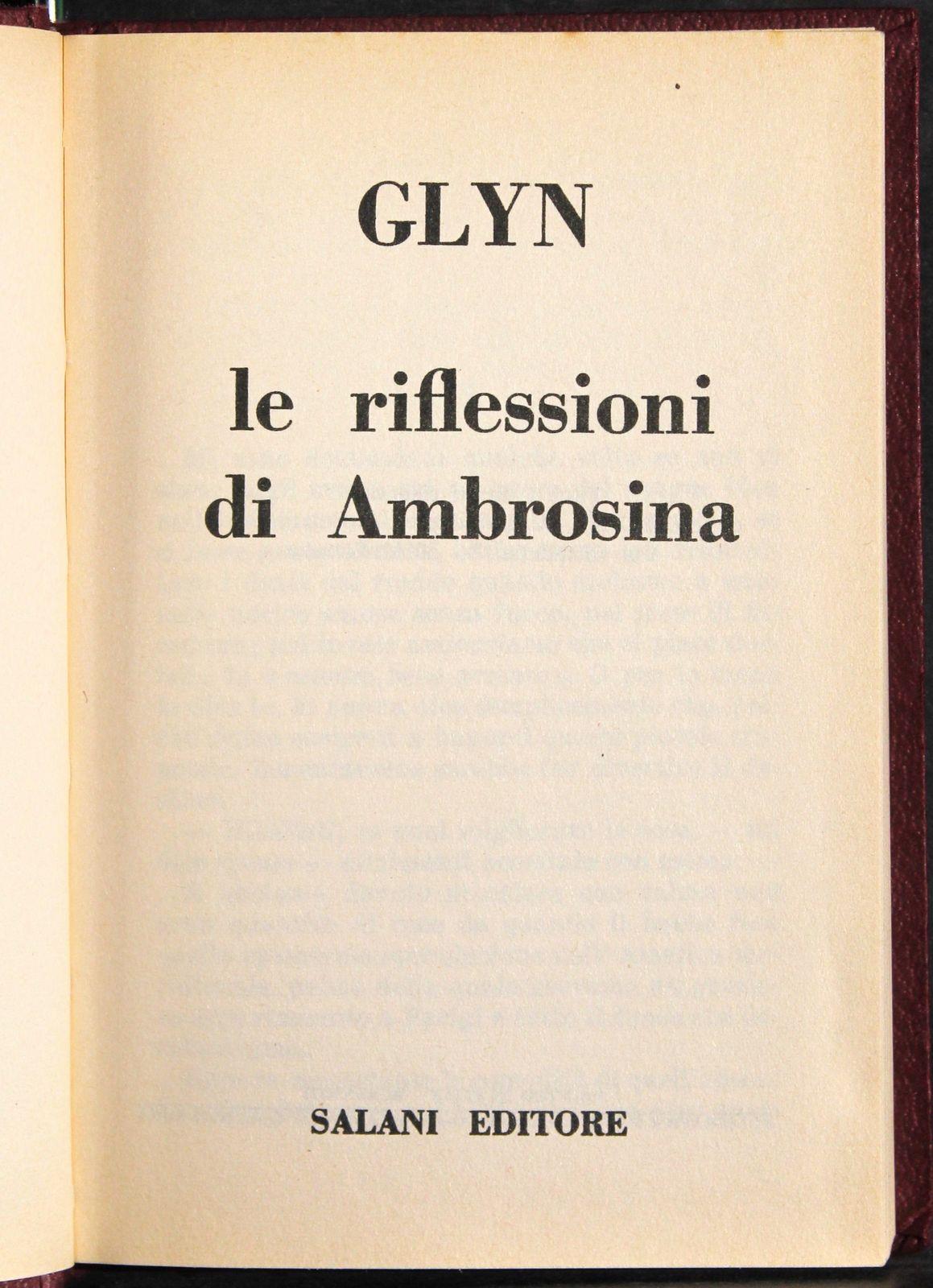 Le riflessioni di Ambrosina