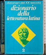 Dizionario della letteratura latina