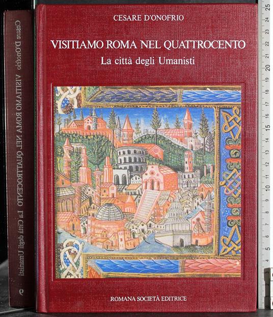 Visitiamo Roma nel Quattrocento - Cesare D'Onofrio - copertina