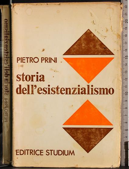 Storia dell'Esistenzialismo - Pietro Prini - copertina