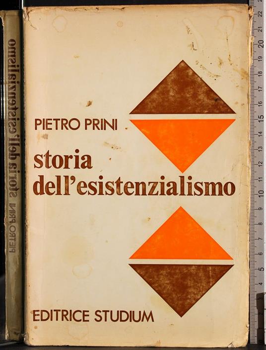 Storia dell'Esistenzialismo - Pietro Prini - copertina
