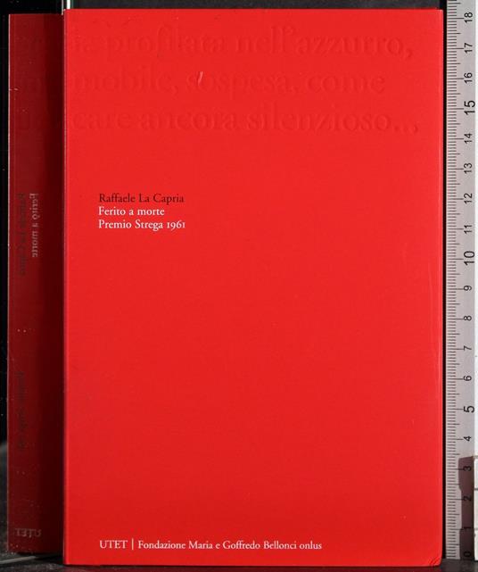 Ferito a morte - Raffaele La Capria - copertina