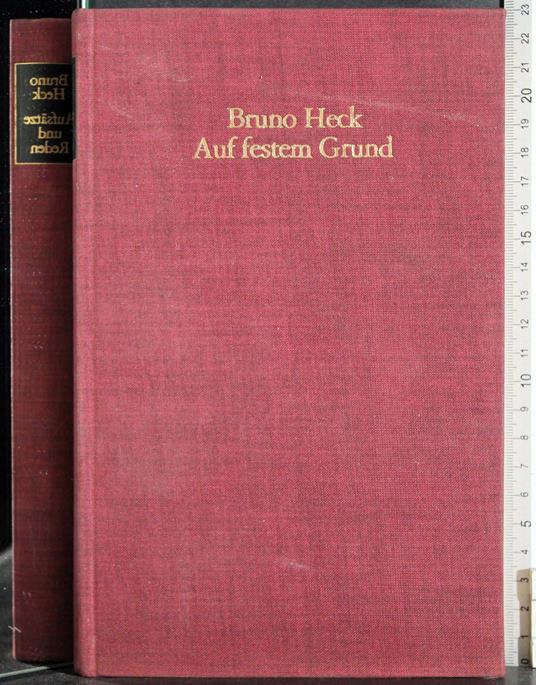 Auf festem Grund - Bruno Eck - copertina
