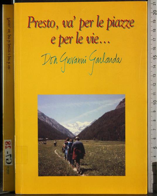 Presto, va' per le piazze e per le vie - Giovanni di Garlandia - copertina