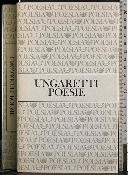 Poesie - G. Ungaretti - copertina