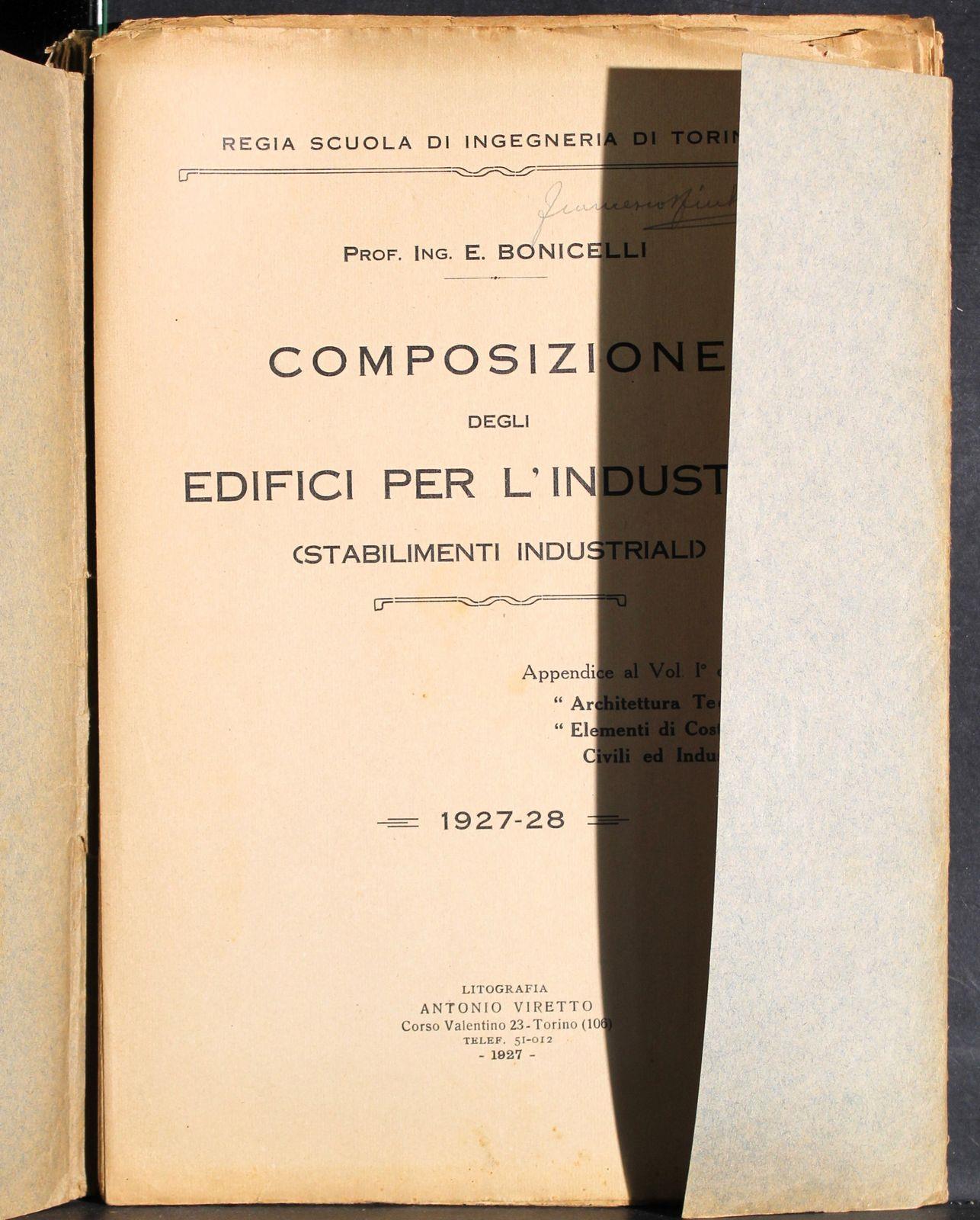 Composizione degli edifici per l'industria. Appendice