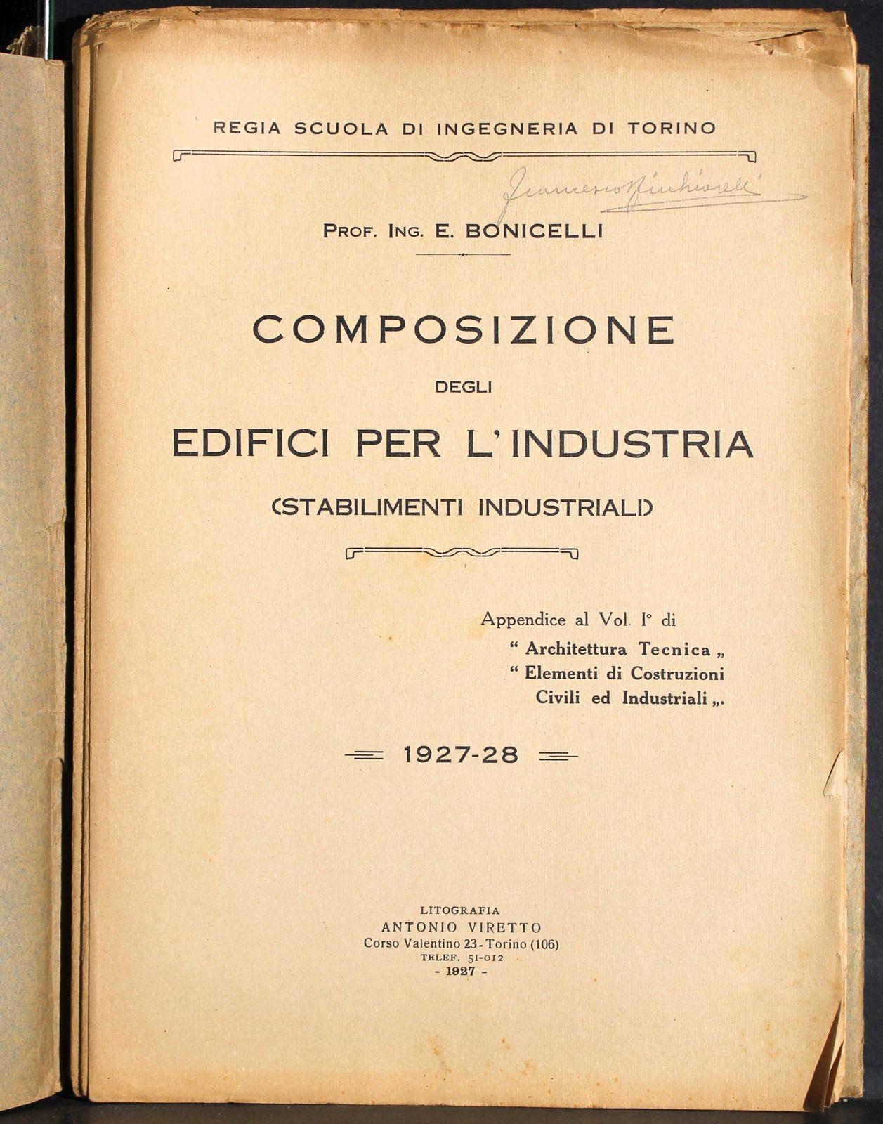 Composizione degli edifici per l'industria. Appendice