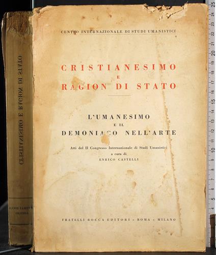 Cristianesimo e ragion di stato - copertina