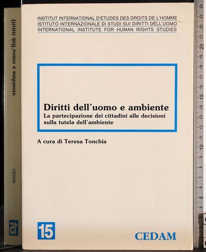 Diritti dell'uomo e ambiente - copertina