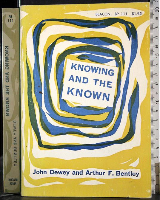 Knowing and the known - copertina