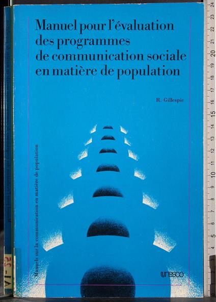 Manuel pour l'evaluation des programmes communication - copertina