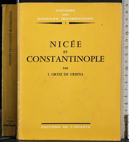 Nicee et Constantinople - copertina
